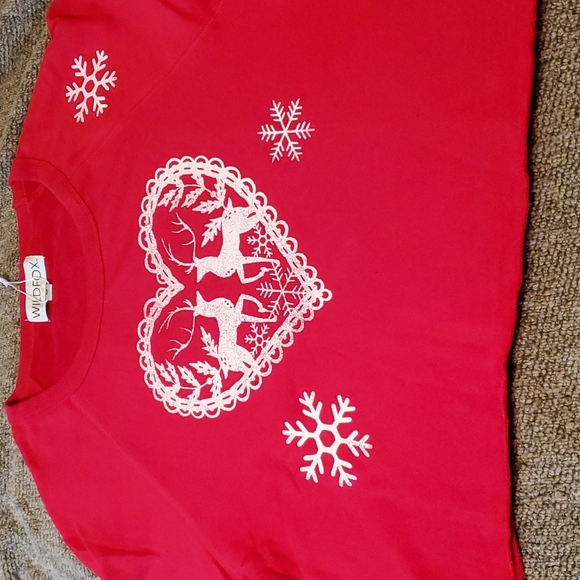 ❤️WILDFOX COMET LOVES CUPID pullover sweatshirt sz med - Picture 3 of 9